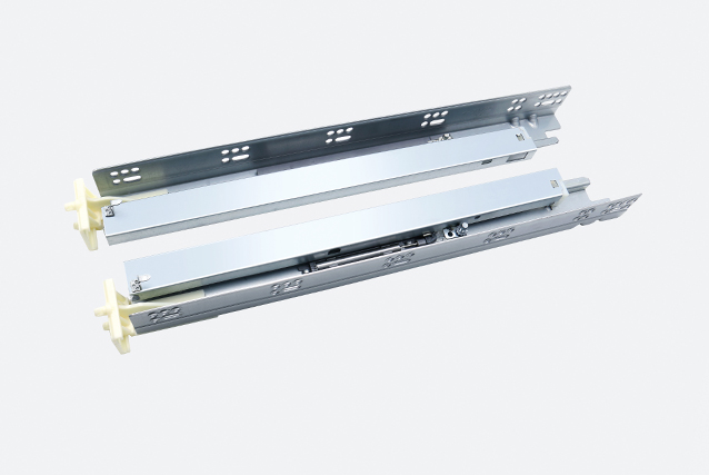 K3F2-002 美式三節(jié)隱藏式緩沖滑軌